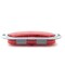 Truck-Lite 60 Series, Led, Red, Oval, 26 Diode, Stop/Turn/Tail, Gray Flange Mount, Fit N Forget S.S., 12V 60252R - alternate 3